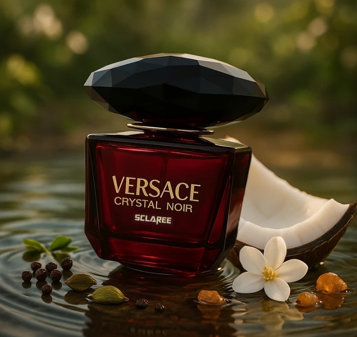 عطر ورساچ کریستال زنانه اسانس گرمی اصلی پرفیوم مرجانی ماندگاری پخش بو بالا  ضمانت کیفیت